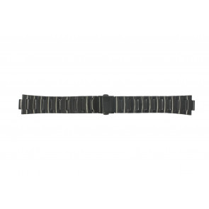Horlogeband Obaku V140-Z Staal Zwart 10mm