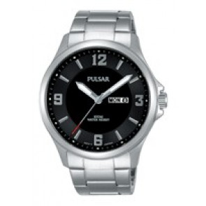 Horlogeband Pulsar VJ33-X024-PJ6079X1 Staal Staal 22mm
