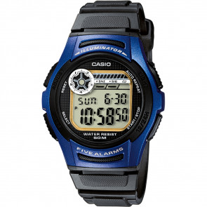 Casio horlogeband 10212268 Kunststof Zwart 14mm 