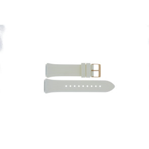Horlogeband Guess W0030L3 / GW0030L3 / Athena Rubber Wit 21mm