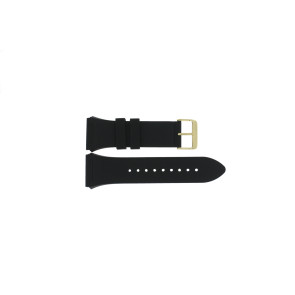 Horlogeband Guess GW0202G1 / Phoenix Silicoon Zwart 25mm