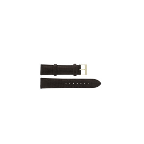 Horlogeband Guess W0239L2 Leder Bruin 20mm