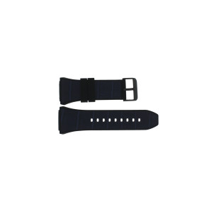 Horlogeband Guess W0326G1 / Venture Leder Blauw 24mm