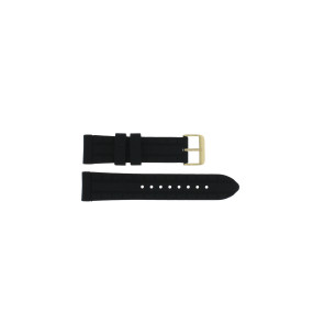 Horlogeband Guess W0798G3 / Jet Men s Sport Rubber Zwart 22mm