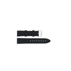 Horlogeband Guess W0802G1 Silicoon Zwart 22mm