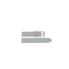 Horlogeband Guess W0909L1 / Flutter Leder Wit 18mm