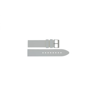 Horlogeband Guess W0911L1 / G Twist Kunststof/Plastic Wit 20mm