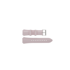 Horlogeband Guess W0979L5 / Retro Pop Rubber Roze 20mm