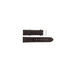 Horlogeband Guess W1075G4 Leder Bruin 22mm