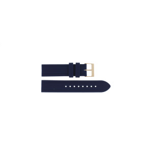 Horlogeband Guess W1098L6 / Confetti Rubber Blauw 20mm