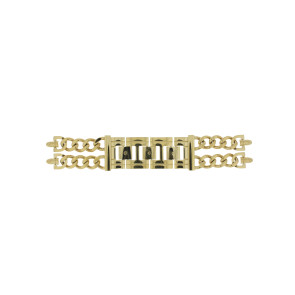 Horlogeband Guess W1117L2 / Mod Heavy Staal Doublé 3mm