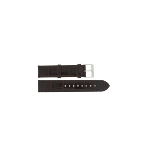 Horlogeband Guess W1164G1 Leder Bruin 20mm