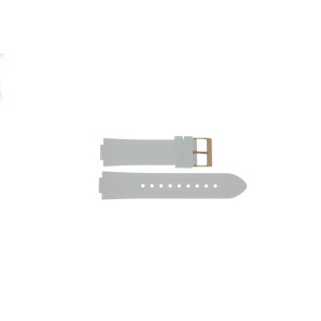 Horlogeband Guess W1233L1 Silicoon Wit 12mm