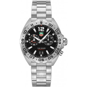 Horlogeband Tag Heuer WAZ111A / BA0875-1 Roestvrij staal (RVS) Staal 19.5mm