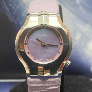 Horlogeband Tag Heuer WP131H / BC0813 Leder Roze