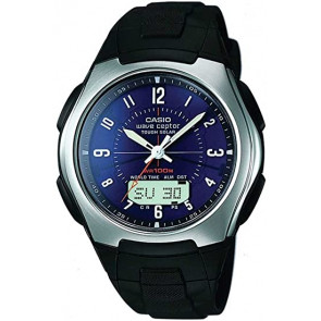 Casio horlogeband 10152407 Rubber Zwart 22mm 