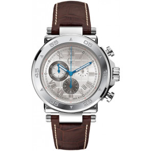 Horlogeband Guess X90001G1S Leder Bruin