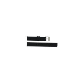 Horlogeband Universeel XD22 Silicoon Zwart 14mm