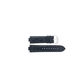 Horlogeband GC watches Y24001G7 / Y24001G7MF Leder Blauw 11mm