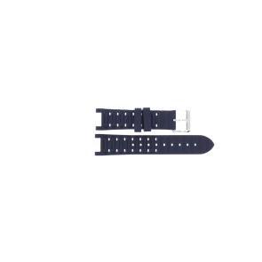 Horlogeband GC watches Y53007G Silicoon Blauw 14mm
