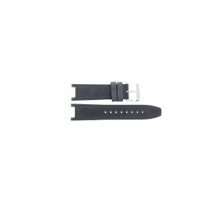 Horlogeband GC watches Y54013G7 Leder Grijs 14mm