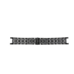Horlogeband GC watches Y70002G2 / Y70002G2MF Staal Zwart 13mm