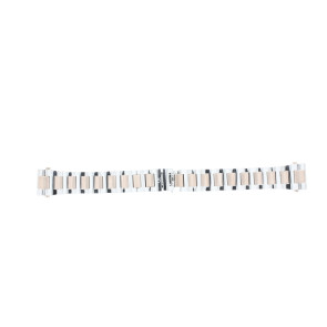 Horlogeband GC watches Y85002L1MF / Couture Square Roestvrij staal (RVS) Bi-Color 18mm