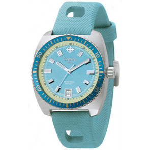 Horlogeband Zodiac zo2251 Rubber Blauw