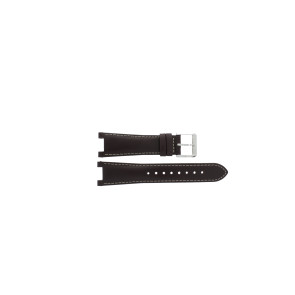Horlogeband GC watches Z06002G1 / Z06002G1MF Leder Bruin 12mm