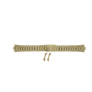 Horlogeband Seiko SDW010J1 / 7T32-6A5A / Z1506K Staal Doublé 19mm