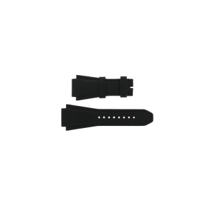 Horlogeband Zodiac ZO1800 Leder Zwart 24mm