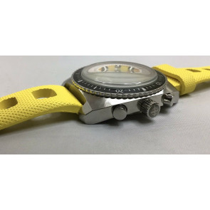 Horlogeband Zodiac ZO2225 / With Bumps Rubber Geel