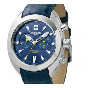 Horlogeband Zodiac ZO2705 Leder Blauw