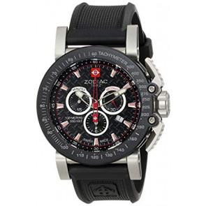 Horlogeband Zodiac ZO8503 Rubber Zwart