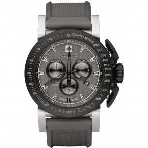 Horlogeband Zodiac ZO8522 Rubber Grijs 24mm