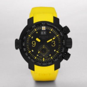 Horlogeband Zodiac ZO8536 Rubber Geel 28mm