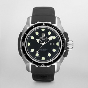 Horlogeband Zodiac ZO8603 (Antima 7177820/ vh31263) Rubber Zwart