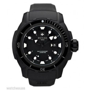 Horlogeband Zodiac ZO8605 Rubber Zwart