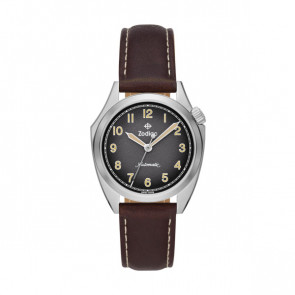 Horlogeband Zodiac ZO9712 Leder Bruin 20mm