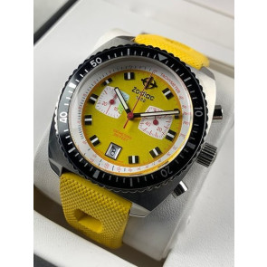Horlogeband Zodiac Z02224 Rubber Geel