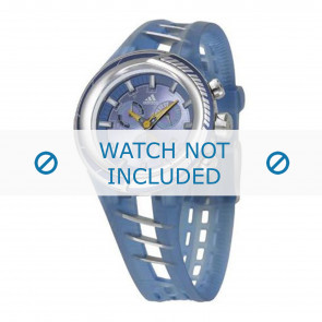 Adidas horlogeband ADP1012 Rubber Lichtblauw
