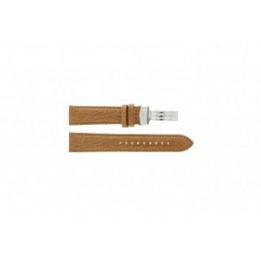 Horlogeband Armani AR5325 Leder Bruin 20mm