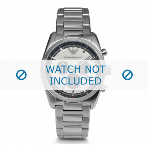 Horlogeband Armani AR6007 Staal 23mm