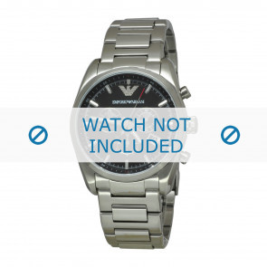 Horlogeband Armani AR6050 Staal 23mm