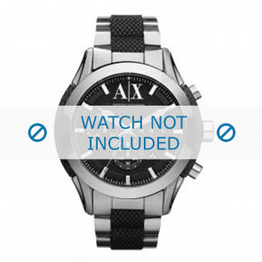 Horlogeband Armani AX1214 Staal 22mm