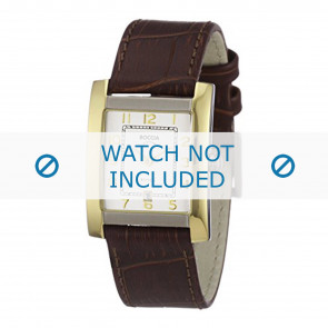 Boccia horlogeband 3141-02 (BO3141-02-40BR) Leder Bruin + standaard stiksel