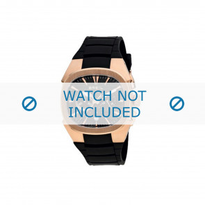 Breil horlogeband BW0309 Rubber Zwart