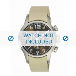 Horlogeband Breil 2519774197 Leder Beige