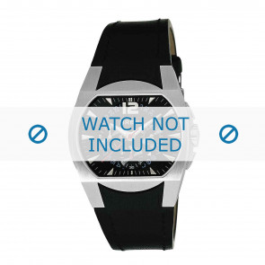 Breil horlogeband BW0103 Leder Zwart