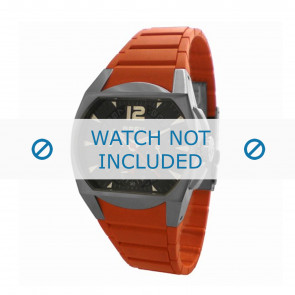 Breil horlogeband BW0113 Rubber Oranje